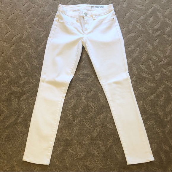 Blank NYC Denim - Blank NYC White Skinny Jeans